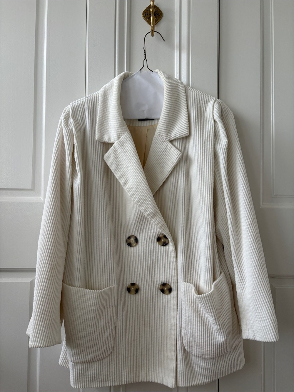 Anthropologie Cartonnier corduroy coat